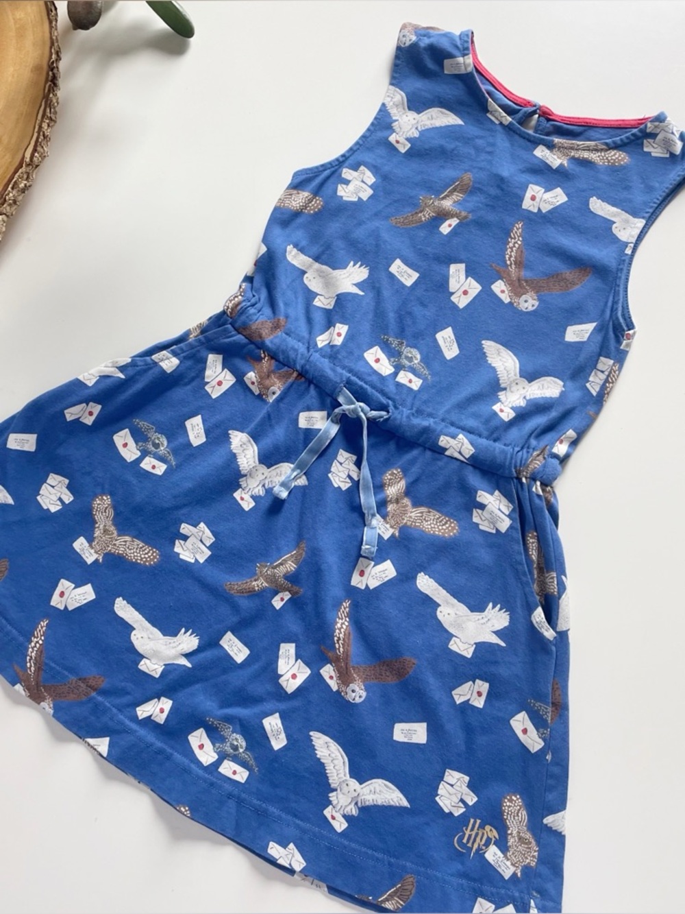 Mini Boden X Harry Potter Limited Edition Hedwig Dress | Size 5-6